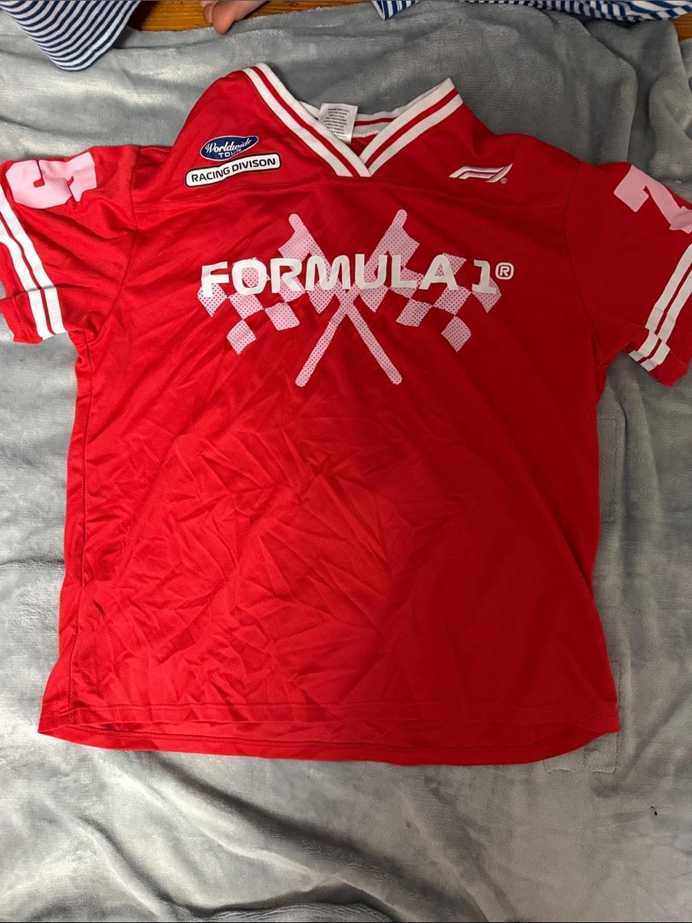 Formula 1 Red Short-Sleeve Kids Racing Tee